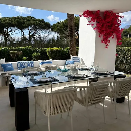 Monteros Palm Beach, Private Garden, Front 마르베야